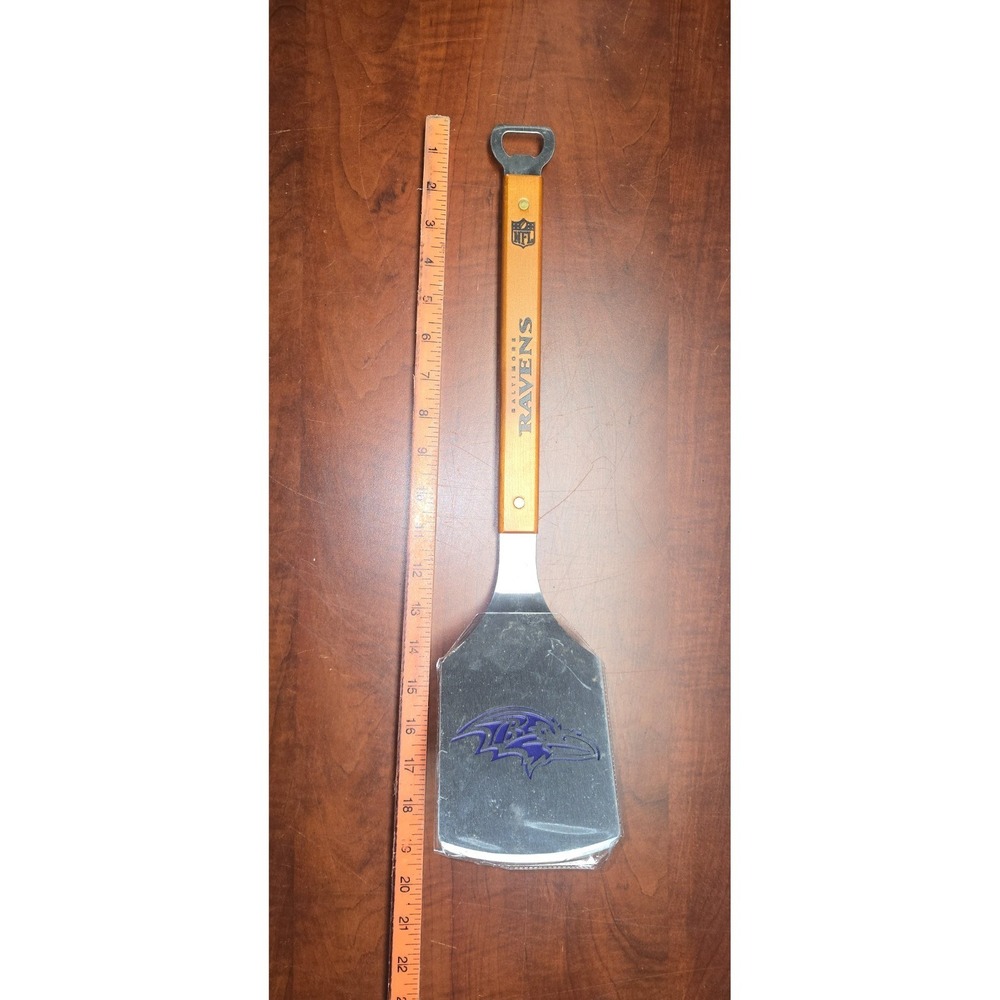 NFL BALTIMORE RAVENS Grilling Flipper Bottle Opener Sportula BBQ Spatula - NEW!